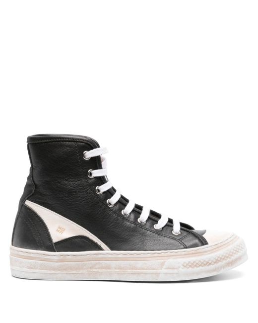 MoMa high-top leather sneakers