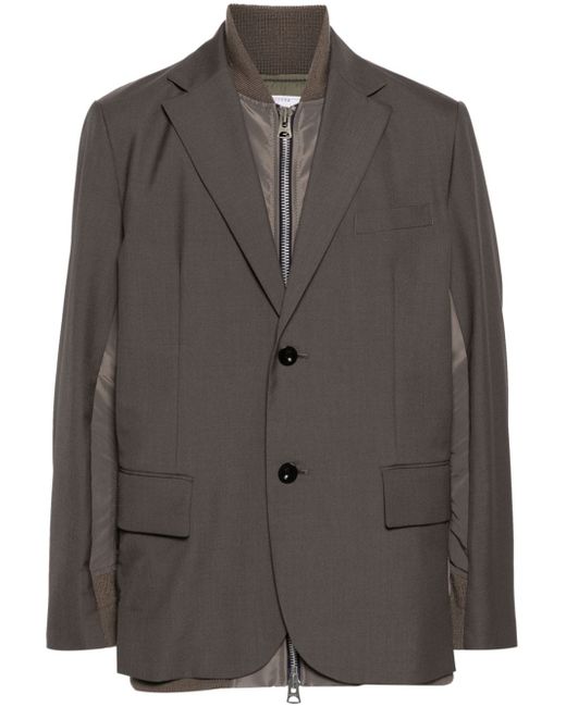 Sacai layered-design jacket