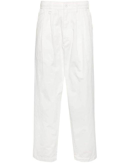 Chocoolate pleat-detail trousers