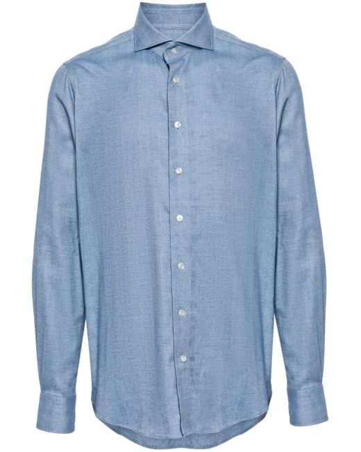 N.Peal plain long-sleeve shirt