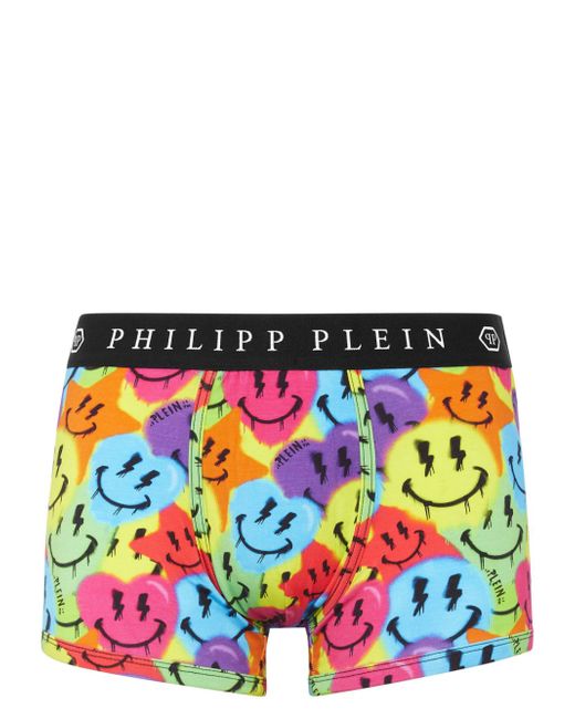 Philipp Plein smiley-print boxers