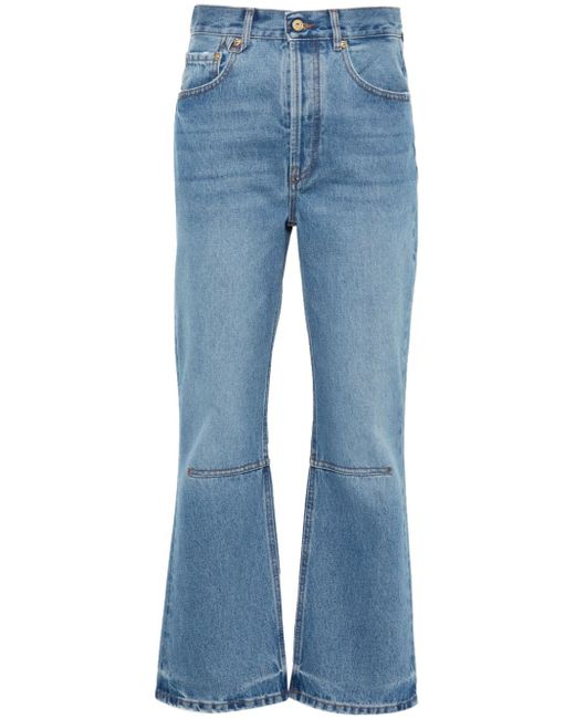 Jacquemus Le de-Nîmes high-waist cropped jeans