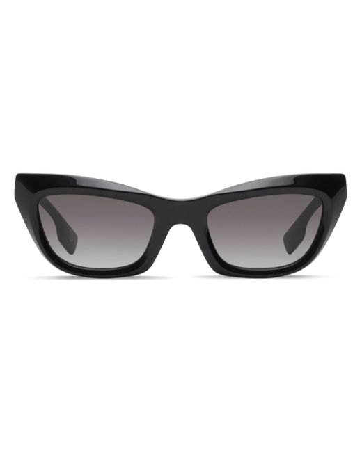 Burberry logo-plaque cat-eye sunglasses