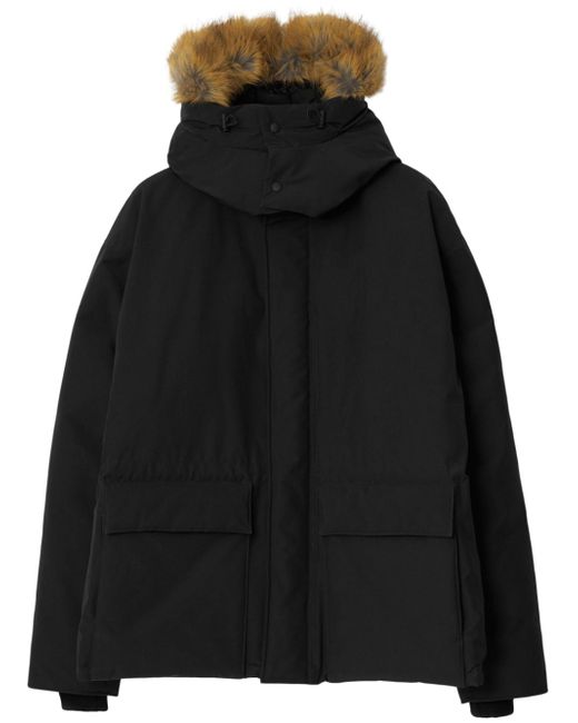 Burberry hooded down parka