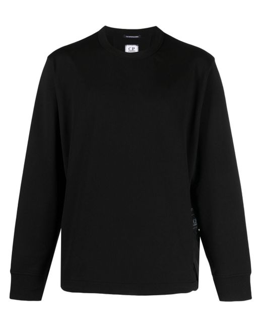 CP Company cargo-pocket stretch-cotton sweatshirt