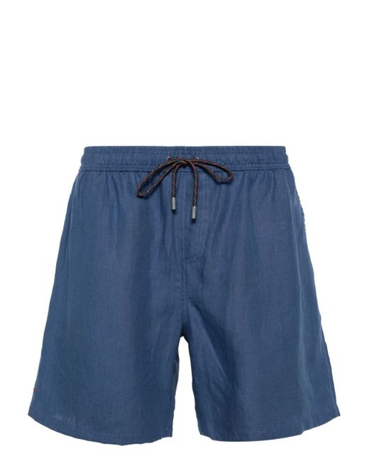 Sease drawstring-waist hemp shorts