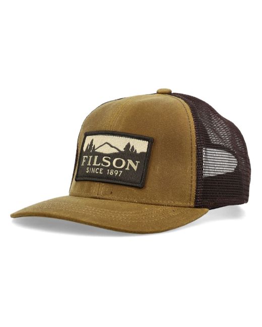 Filson logo-patch baseball cap