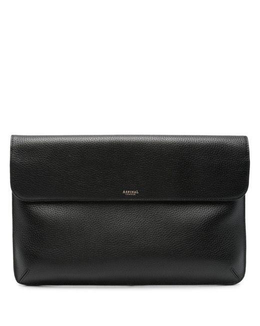 Aspinal of London leather laptop bag