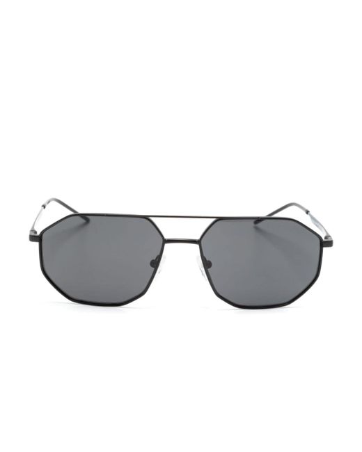Emporio Armani geometric-frame sunglasses