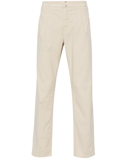 Incotex pleated tapered trousers