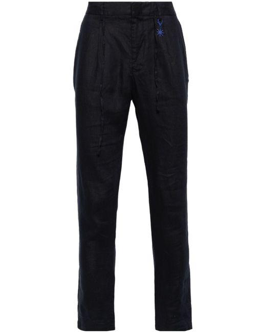 Manuel Ritz pleat-detail tapered trousers