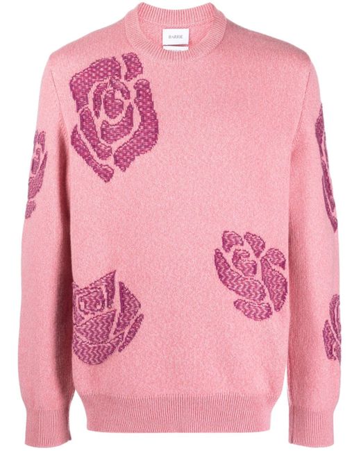 Barrie flower-print jumper