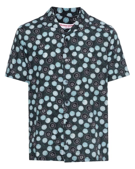 Orlebar Brown Hibbert floral-print shirt