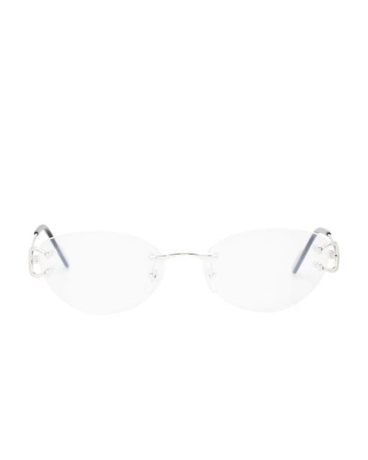 Cartier C Dècor cat-eye glasses