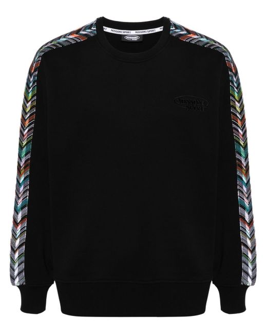 Missoni zigzag-woven detail sweatshirt
