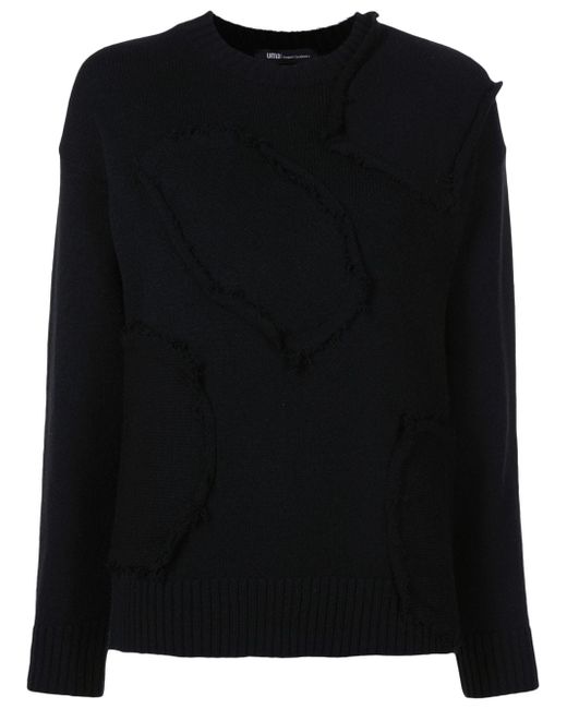 Uma | Raquel Davidowicz patch-detail knitted jumper