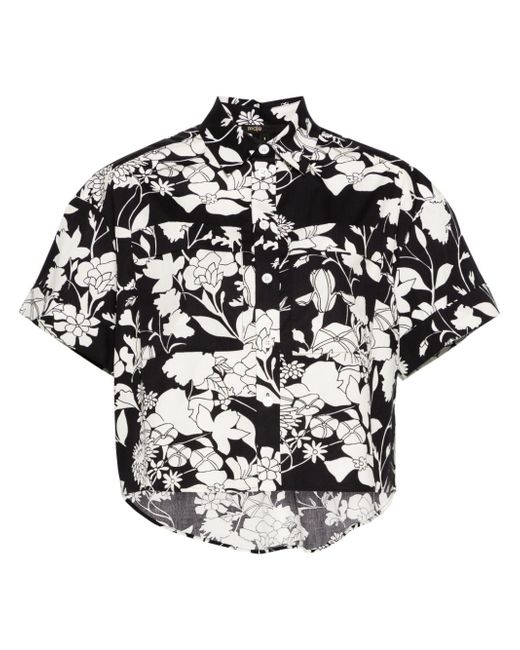 Maje floral-print shirt