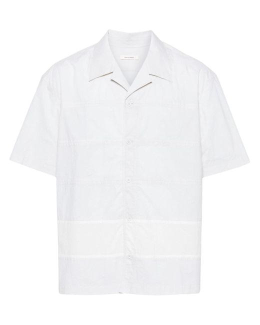 Craig Green panelled short-sleeve shirt