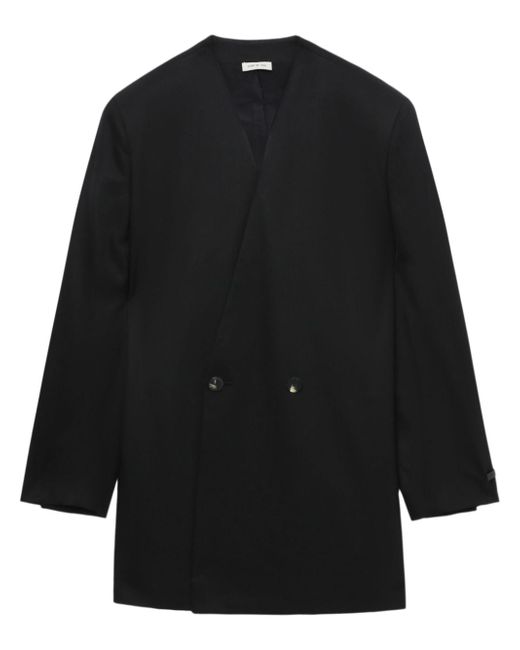Fear Of God collarless double-breasted blazer