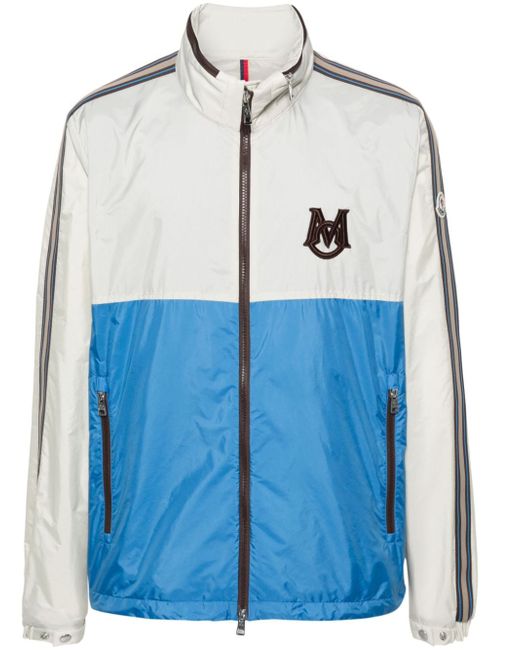 Moncler logo-patch lightweight jacket