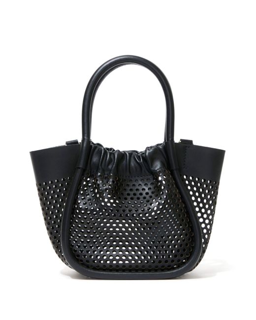 Proenza Schouler small ruched leather tote bag