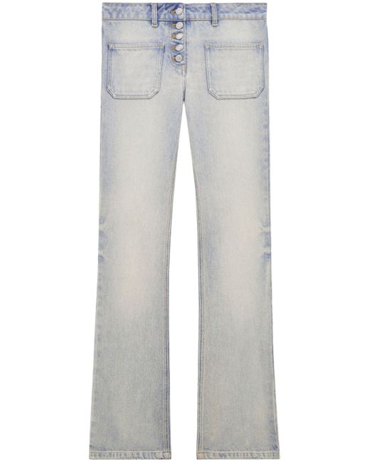 Courrèges low-rise bootcut jeans
