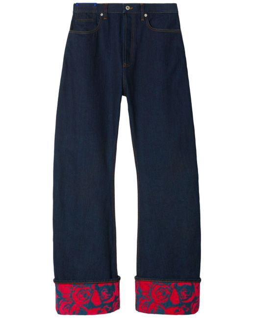 Burberry Japanese wide-leg jeans