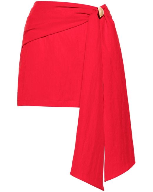 Blumarine sash-detail miniskirt