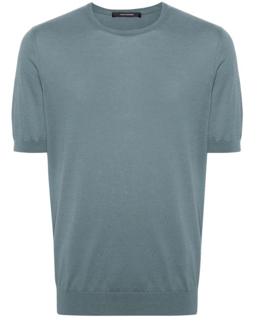Tagliatore crew-neck fine-knit T-shirt