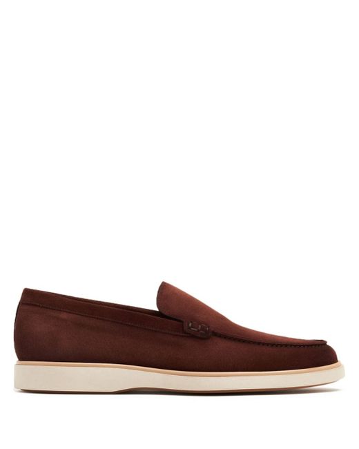 Magnanni Lourenco suede loafers
