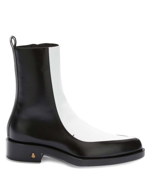 Jil Sander 20mm leather ankle boots