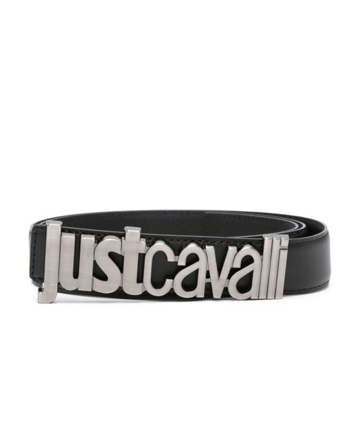 Just Cavalli logo-buckle belt