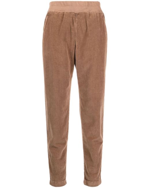 James Perse corduroy tapered trousers