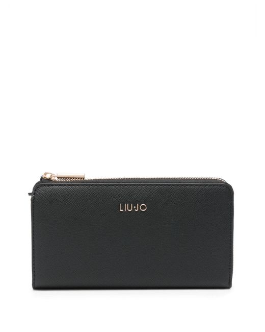 Liu •Jo logo-lettering accordion wallet