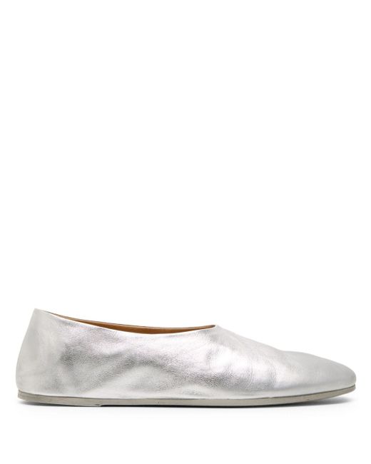 Marsèll laminated leather slippers