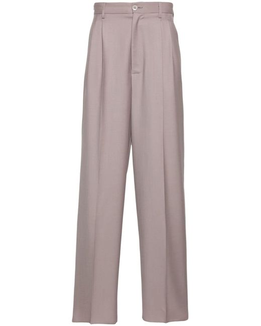 Magliano pleat-detail twill trousers