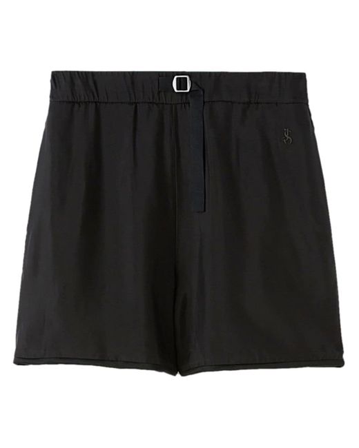 Jil Sander buckle-fastening thigh-length shorts