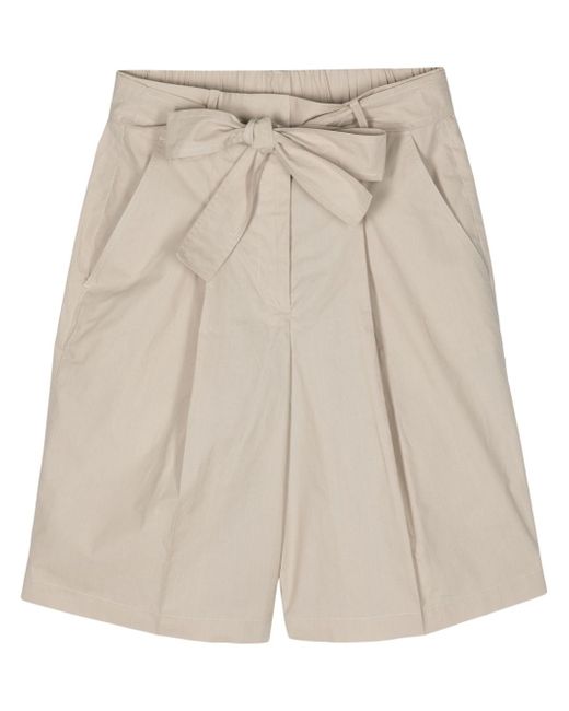 Seventy pleat-detail shorts