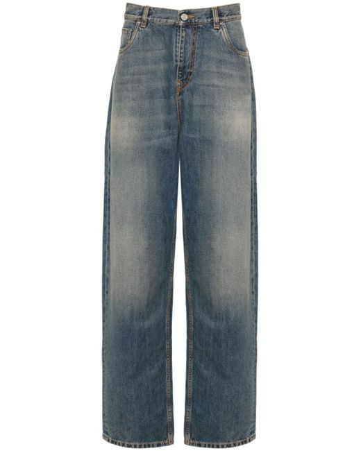 Etro mid-rise wide-leg jeans