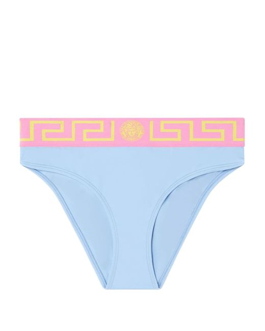 Versace Greca-detail bikini bottoms