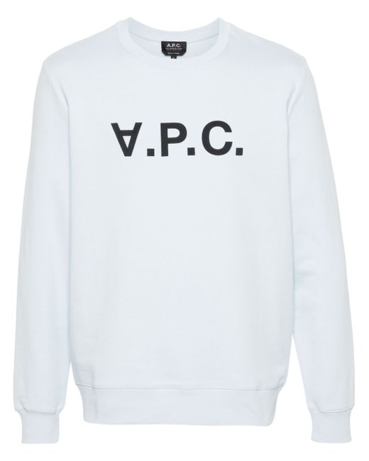 A.P.C. VPC flocked-logo sweatshirt