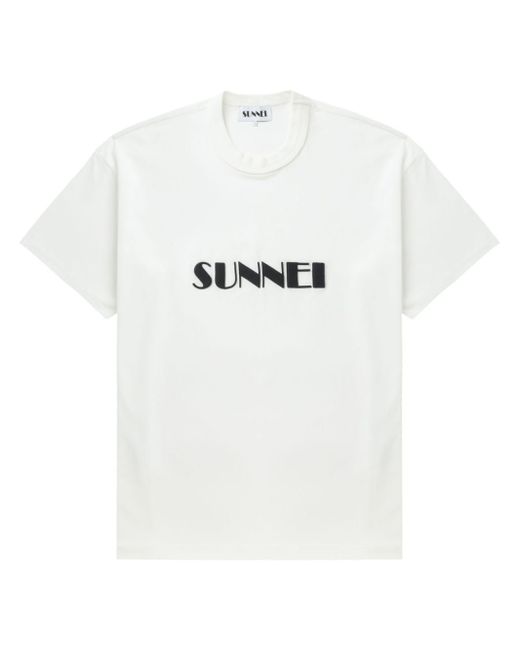 Sunnei logo-print T-shirt