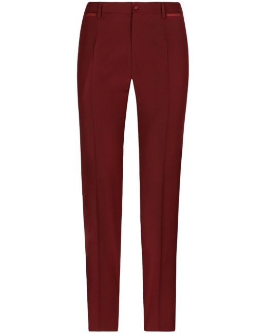 Dolce & Gabbana stretch-wool tuxedo trousers