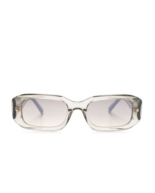 Chiara Ferragni gradient-lenses rectangle-frame sunglasses