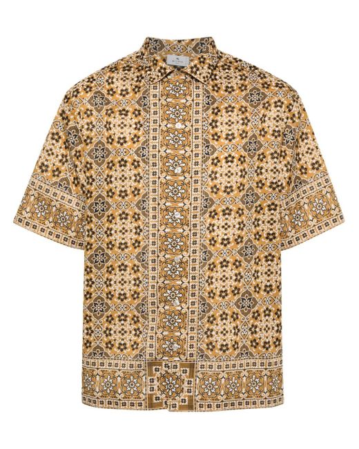 Etro mosaic-print shirt