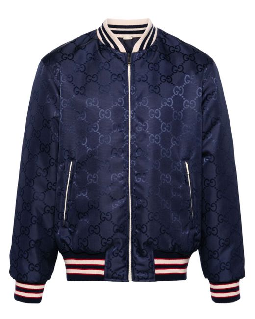 Gucci GG Supreme reversible bomber jacket