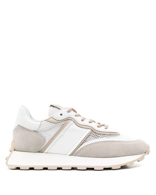 Tod's panelled leather sneakers