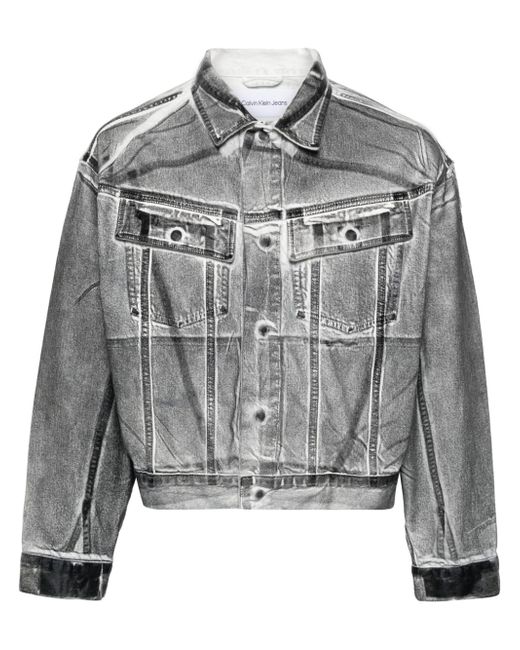 Calvin Klein Jeans denim trucker jacket