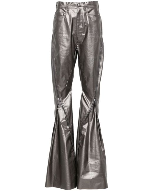 Rick Owens Bolan high-waist bootcut trousers