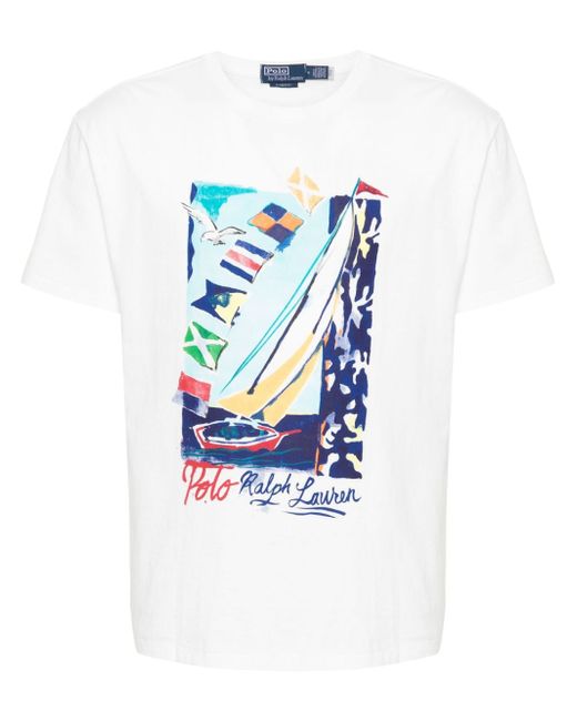 Polo Ralph Lauren graphic-print T-shirt